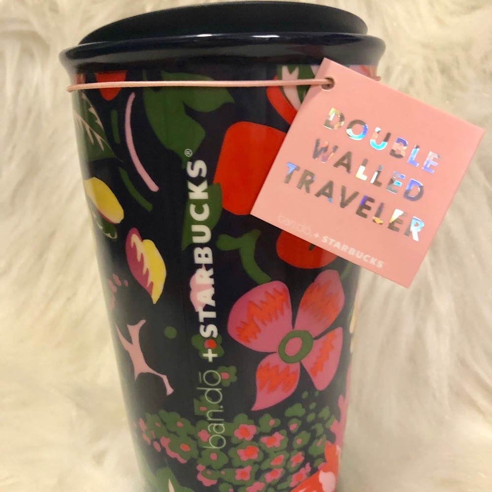 🌸 Starbucks x Bando double wall 12oz travel mug
